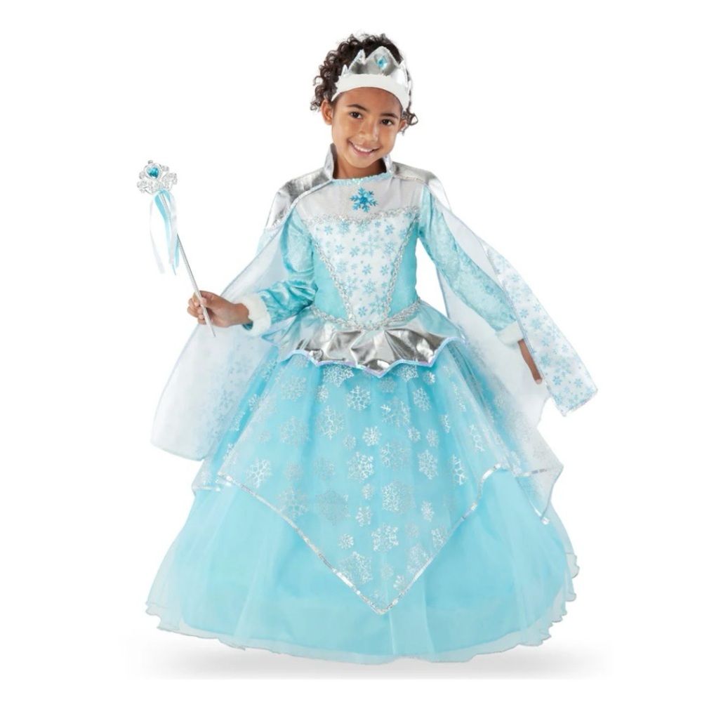 Teetot & Co., Inc. Snowflake Princess Girl Costume New Size 3-4